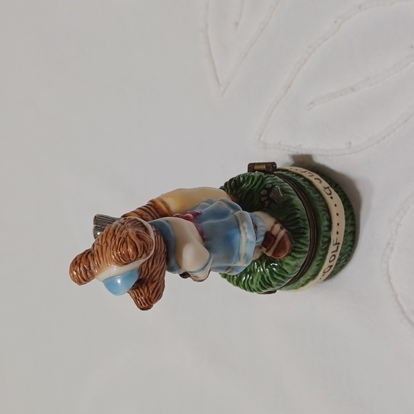 Boyd’s LeBearmoge Collection Lady Golfer Hinged Box With Baby Bear - Picture 9 of 9